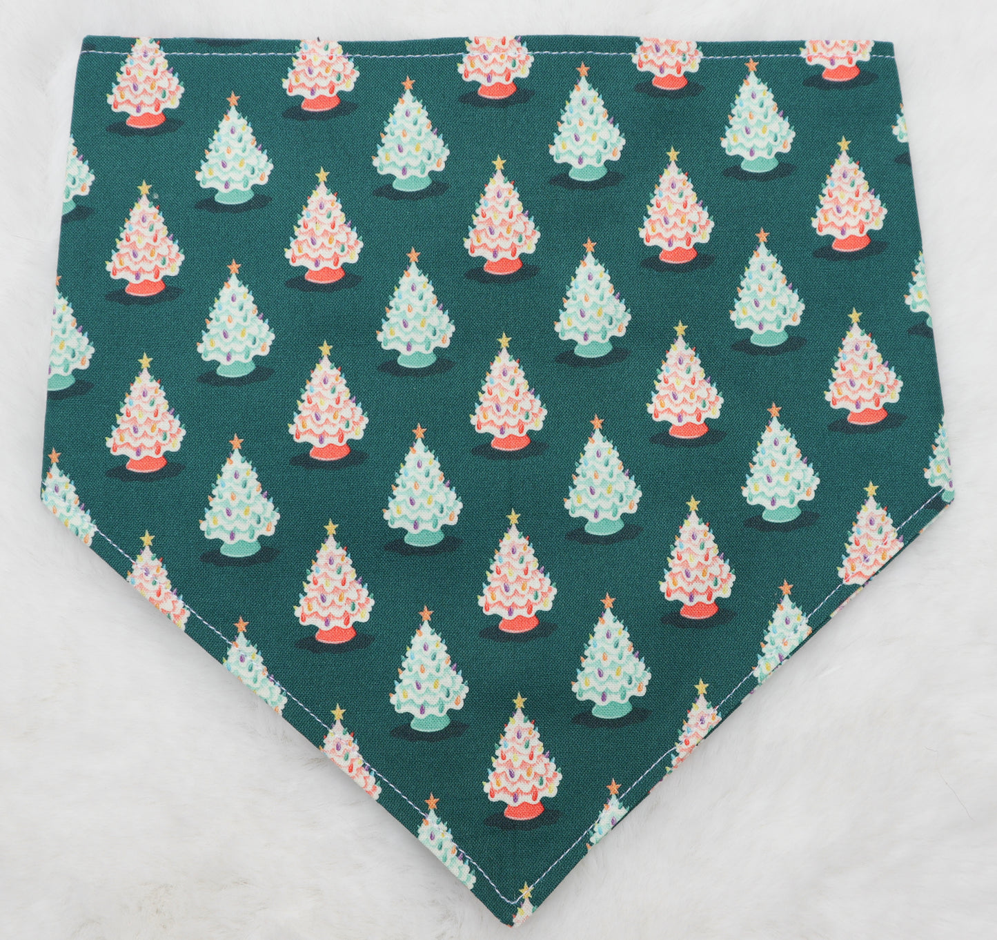 Vintage Christmas Trees Bandana