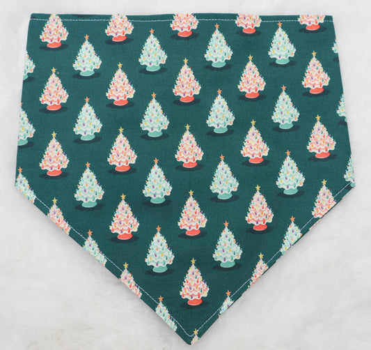 Vintage Christmas Trees Bandana
