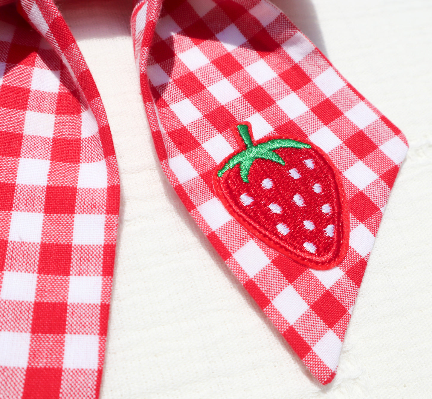 Strawberry Picnic Hair Bow