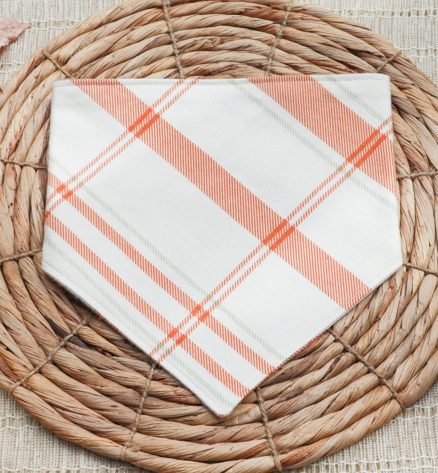 Harvest Plaid Bandana