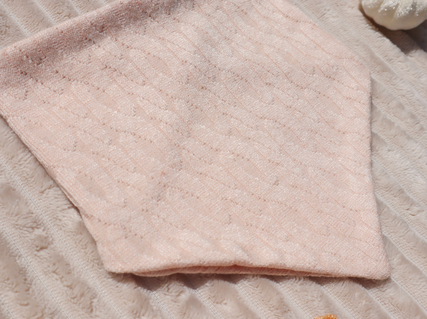 Autumn Blush Knit Bandana