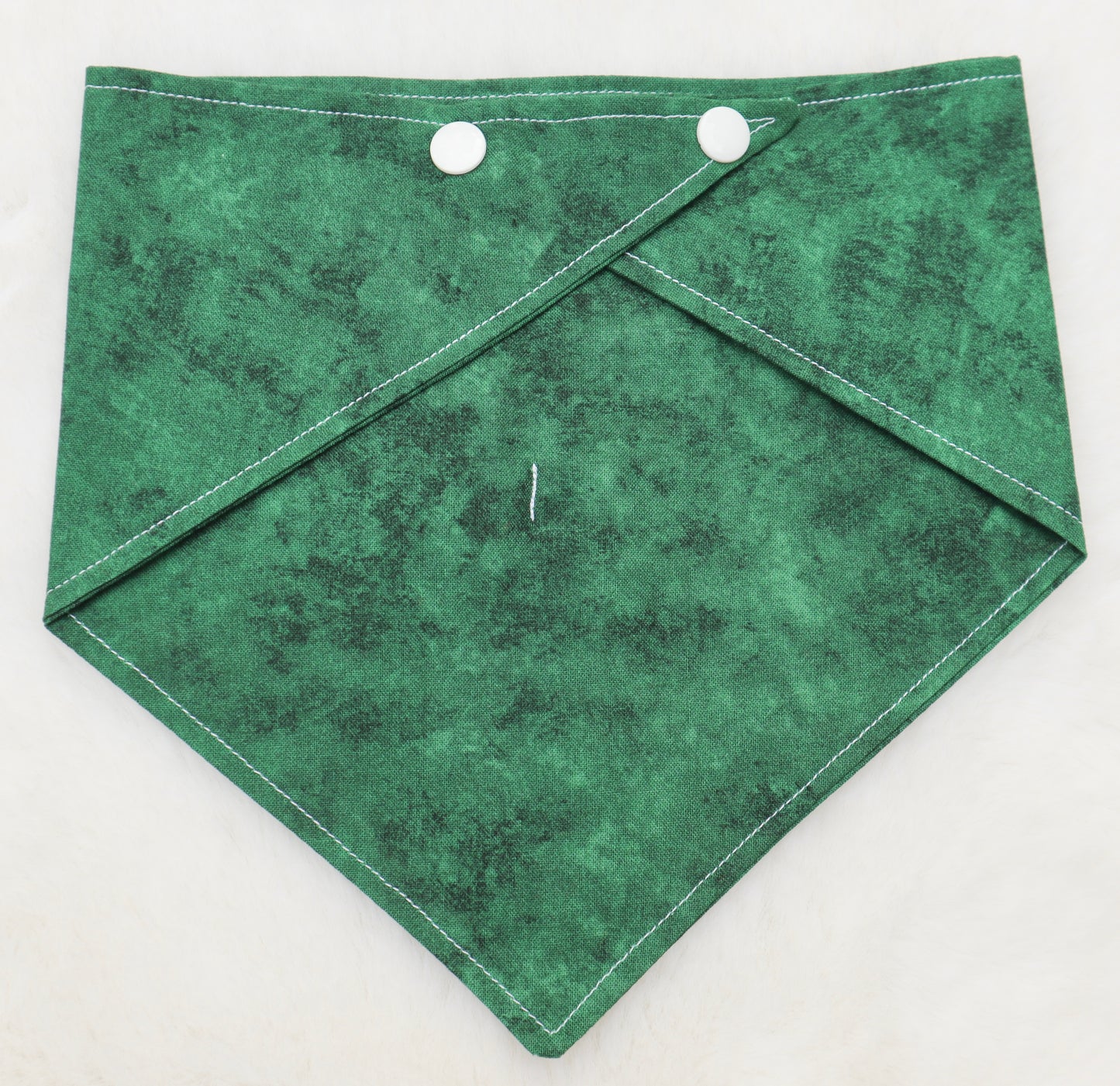 Wrapped in Green Bandana