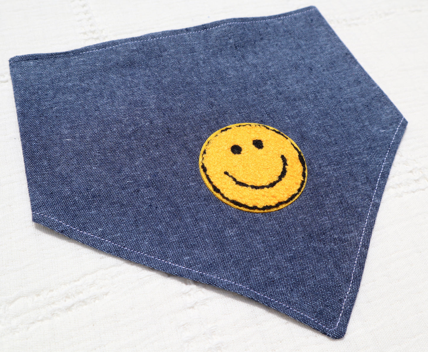 Smiley Face Patch Bandana