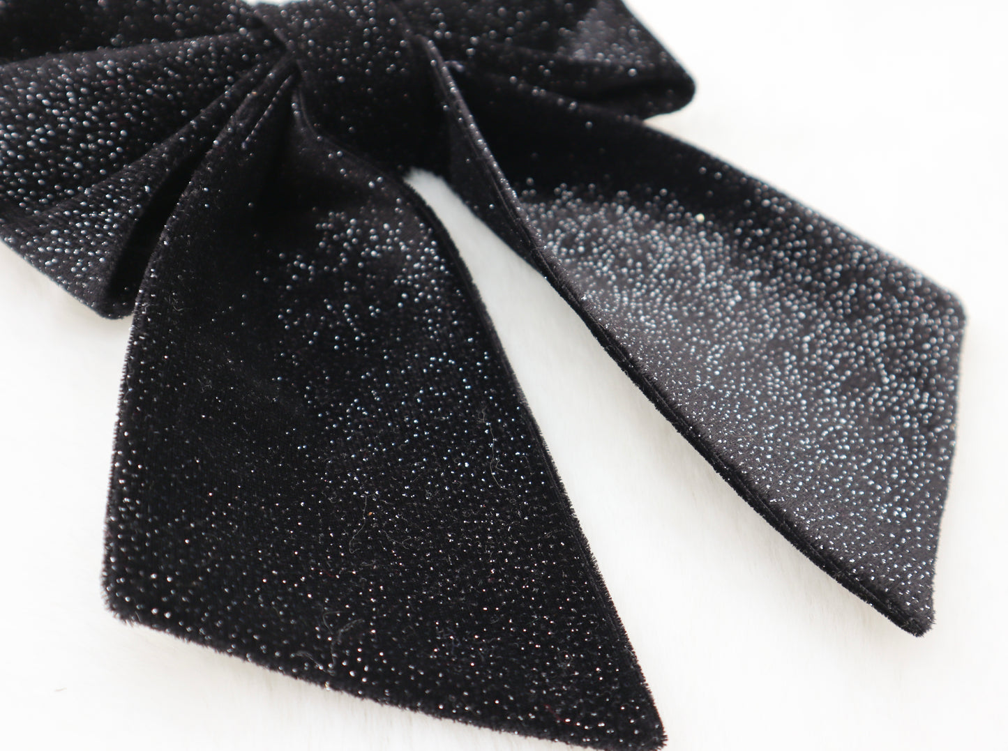Midnight Skyline Velvet Pet Bow