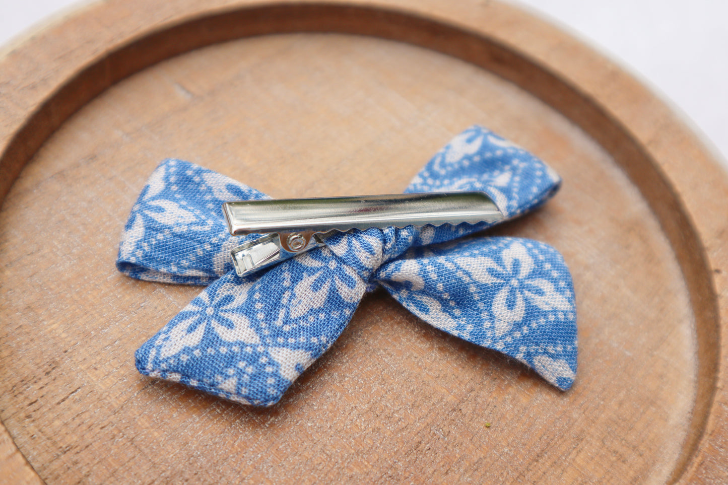 Blue Grotto Fur Bow