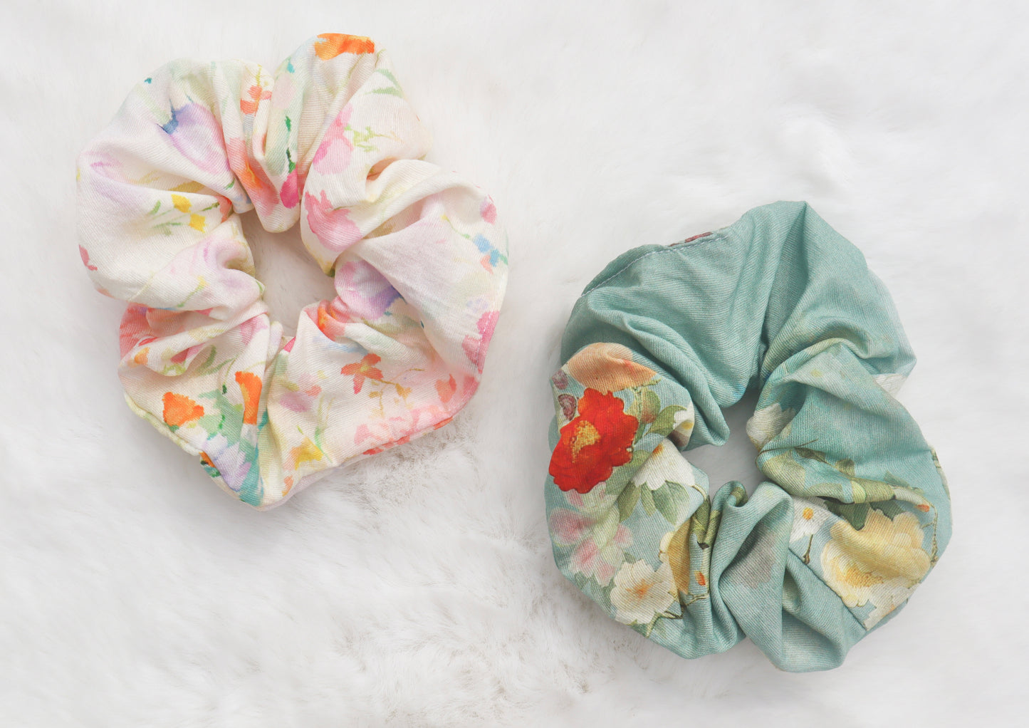 Wildflower Whispers Hair Scrunchie