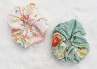 Wildflower Whispers Hair Scrunchie