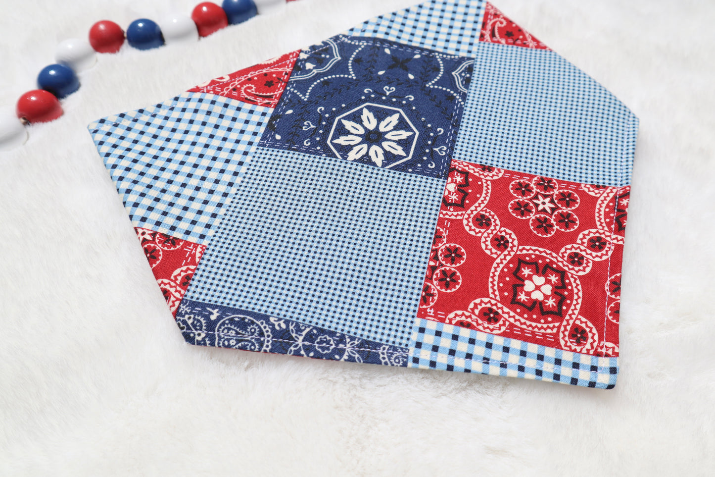 Patriotic Patchwork Bandana
