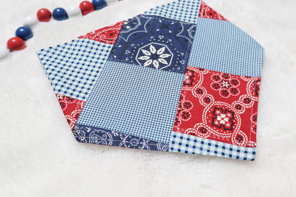 Patriotic Patchwork Bandana