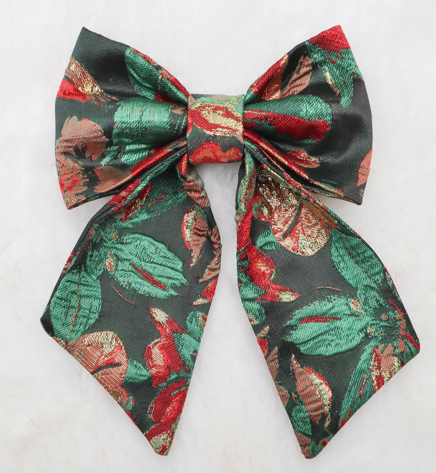 Yuletide Bloom Pet Bow