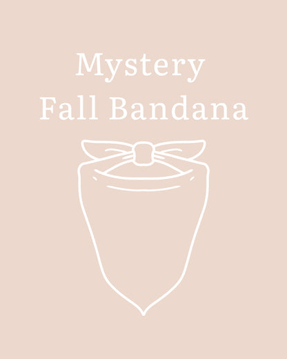 Mystery Fall Bandana