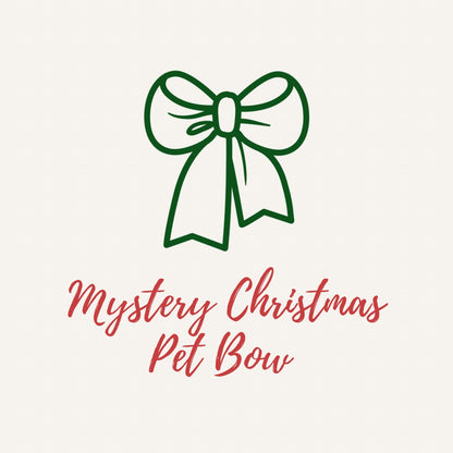 Mystery Christmas Pet Bow