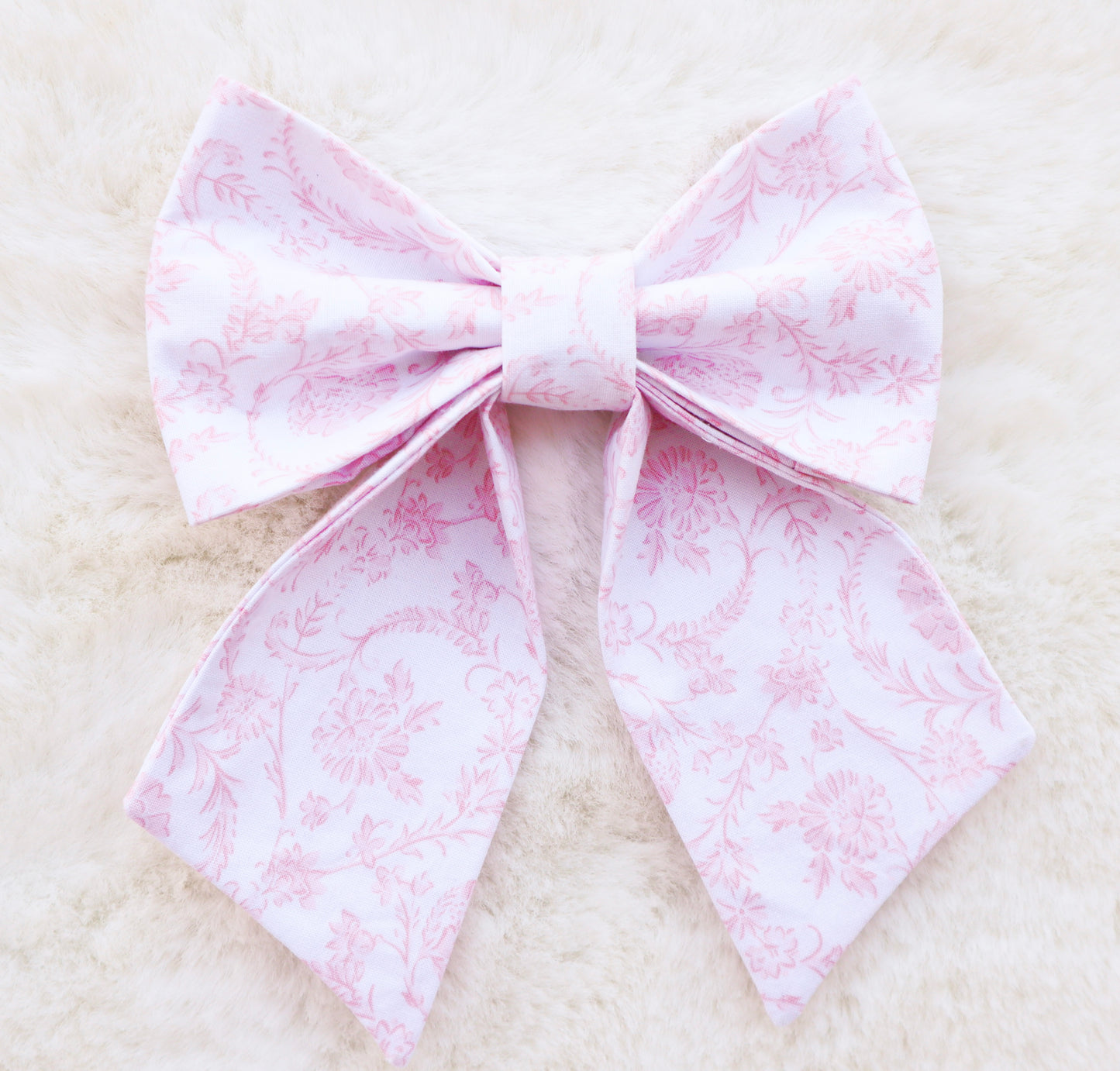 Pink Evelyn Pet Bow