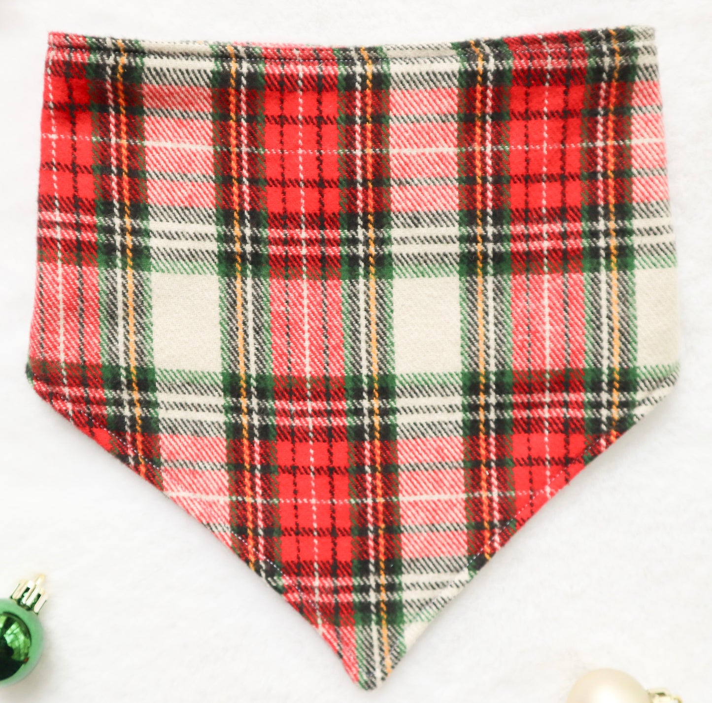 Classic Christmas Plaid Bandana