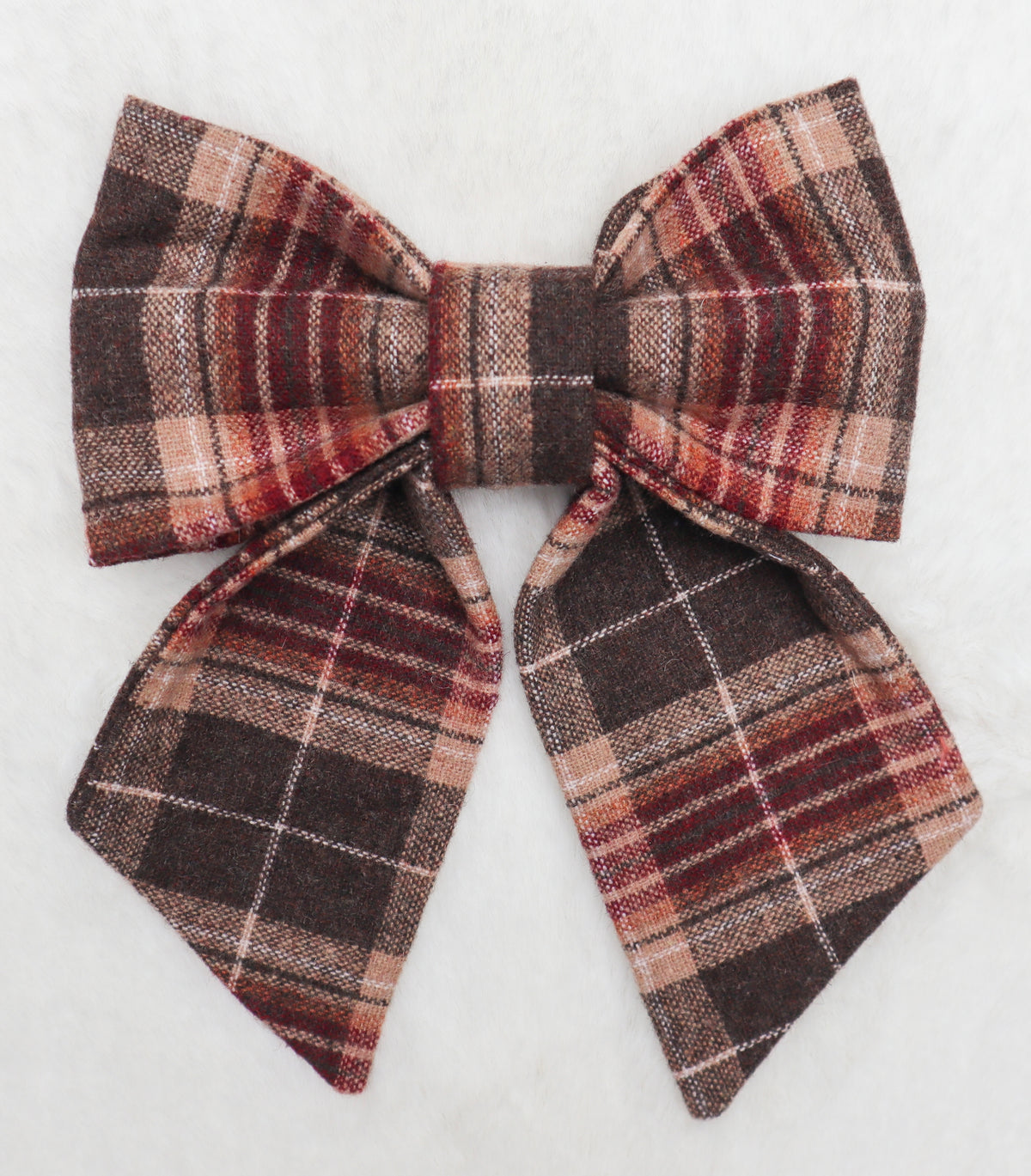 Maplewood Plaid Pet Bow