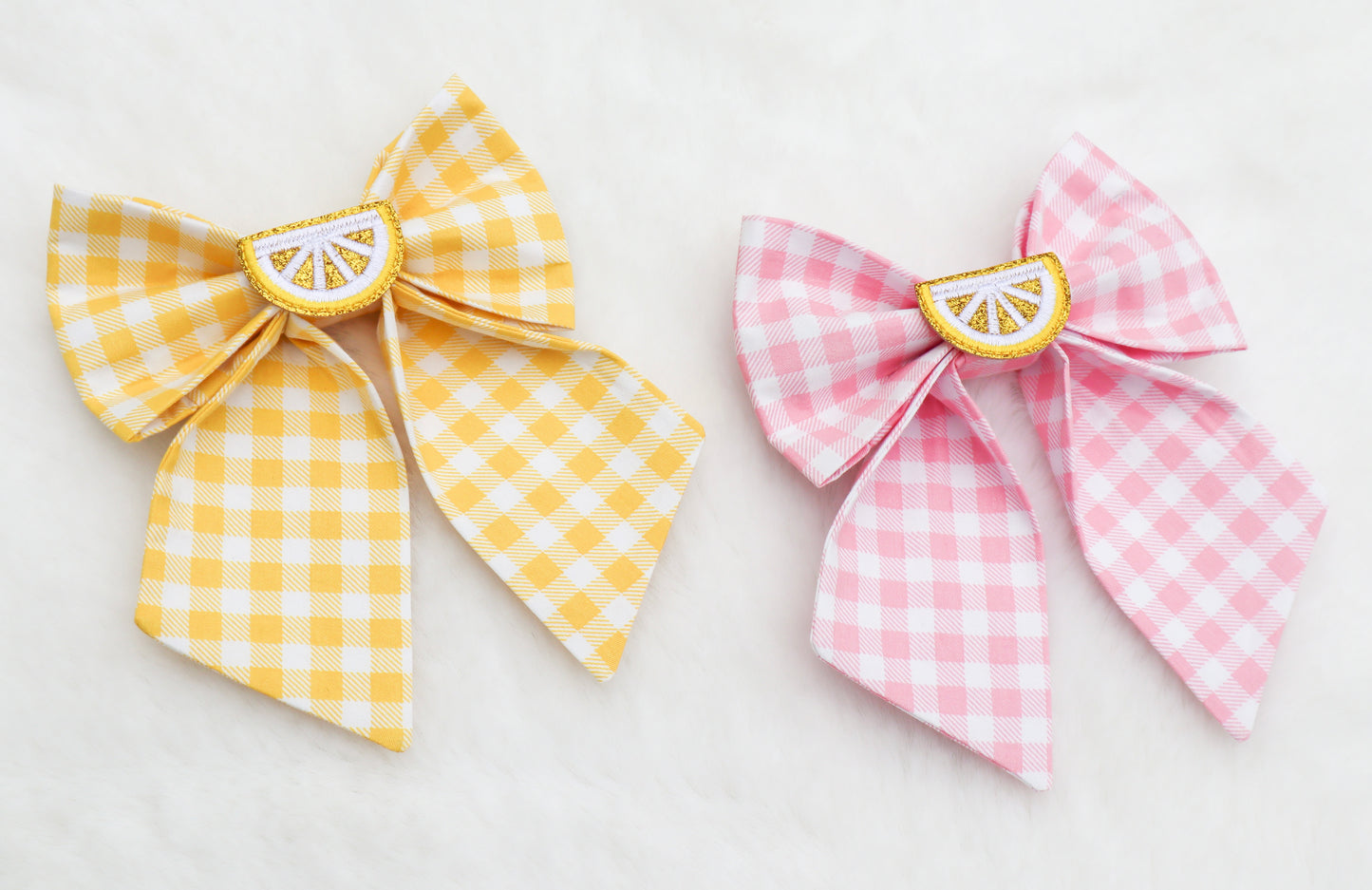 Classic Lemonade Pet Bow