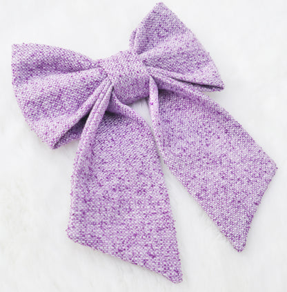Lavender Frost Pet Bow