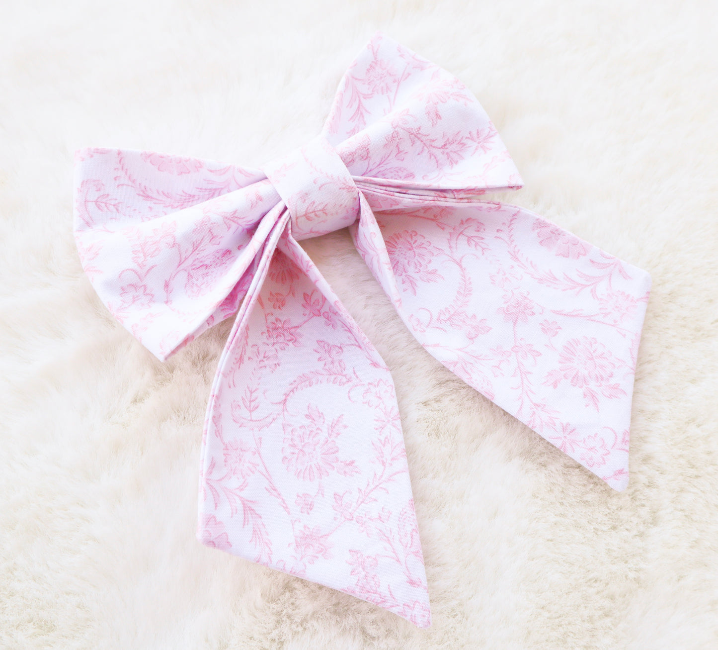 Pink Evelyn Pet Bow