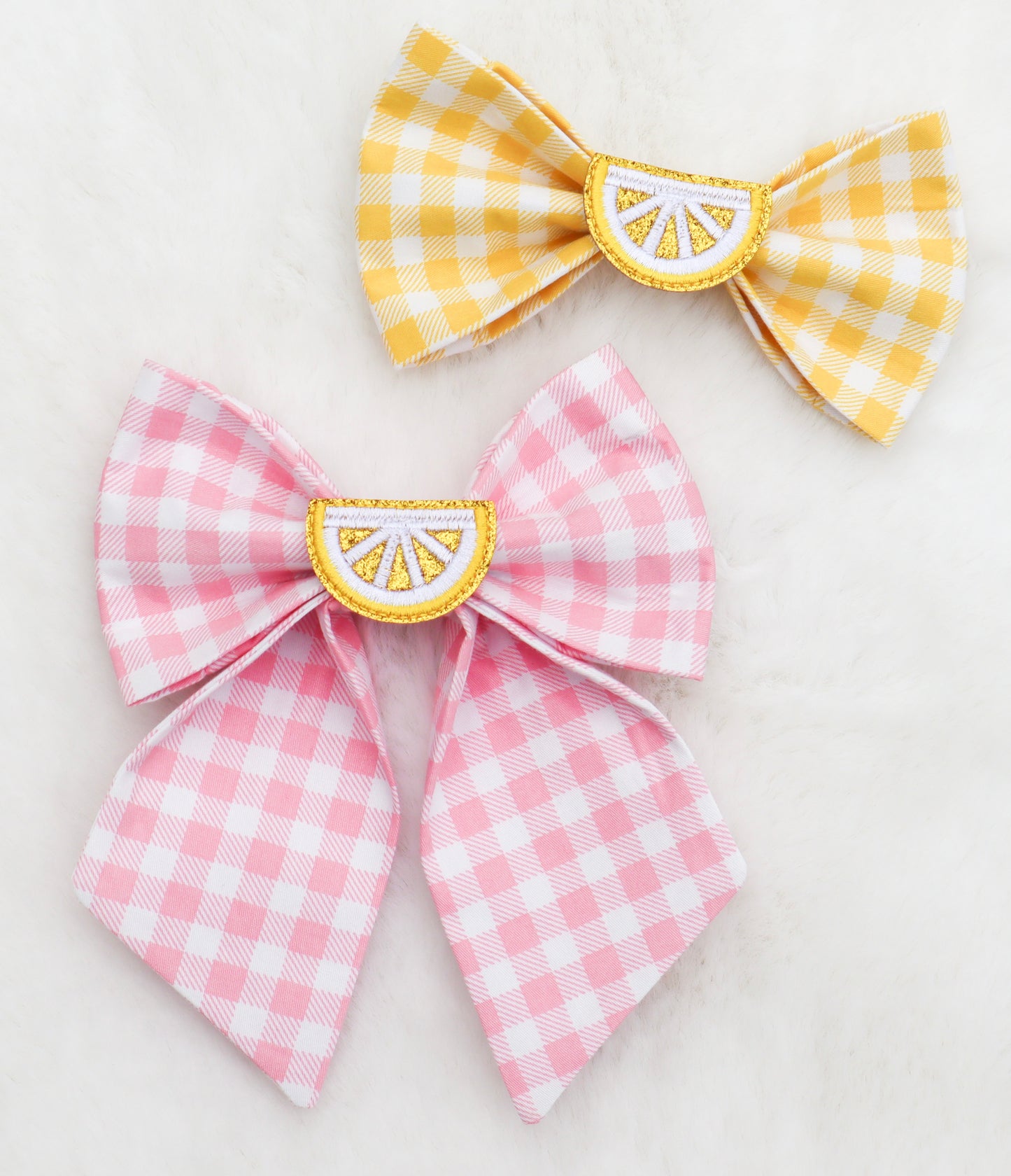 Classic Lemonade Pet Bow
