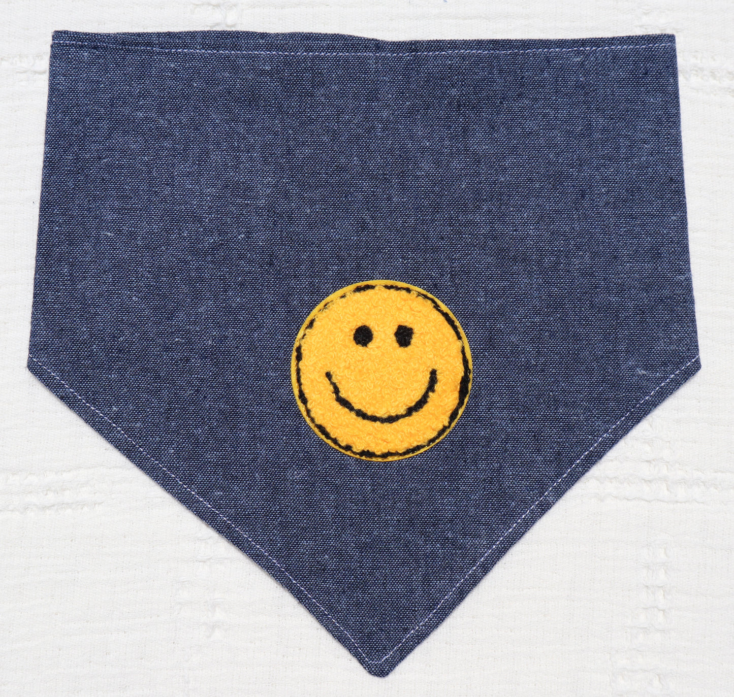 Smiley Face Patch Bandana