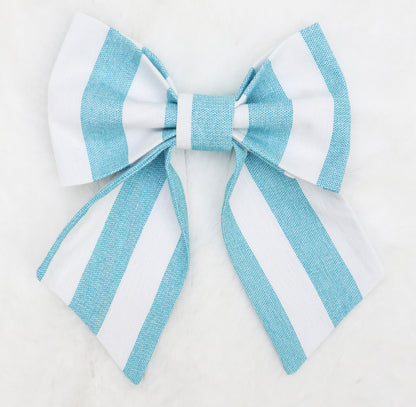 Seaside Stripes Pet Bow