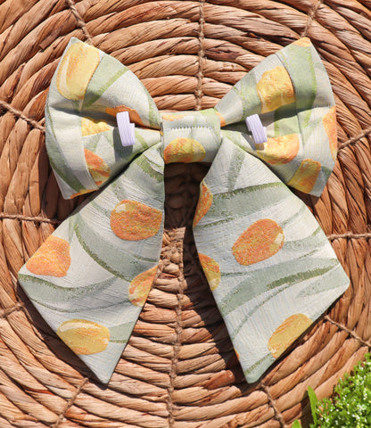 Field of Tulips Pet Bow