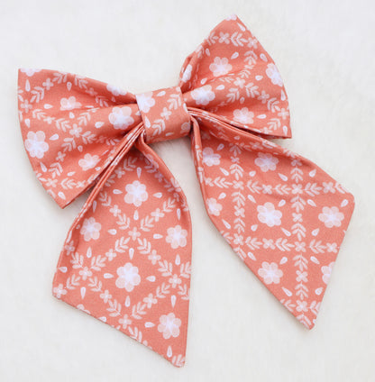 Fall Florals Pet Bow