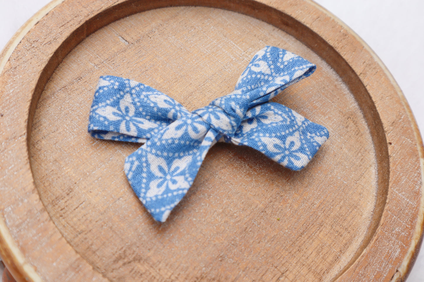 Blue Grotto Fur Bow