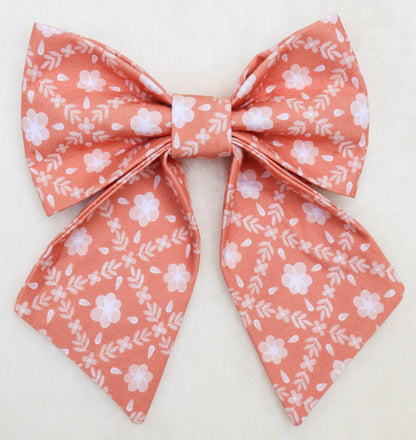 Fall Florals Pet Bow