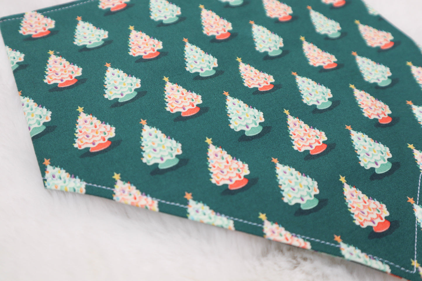Vintage Christmas Trees Bandana