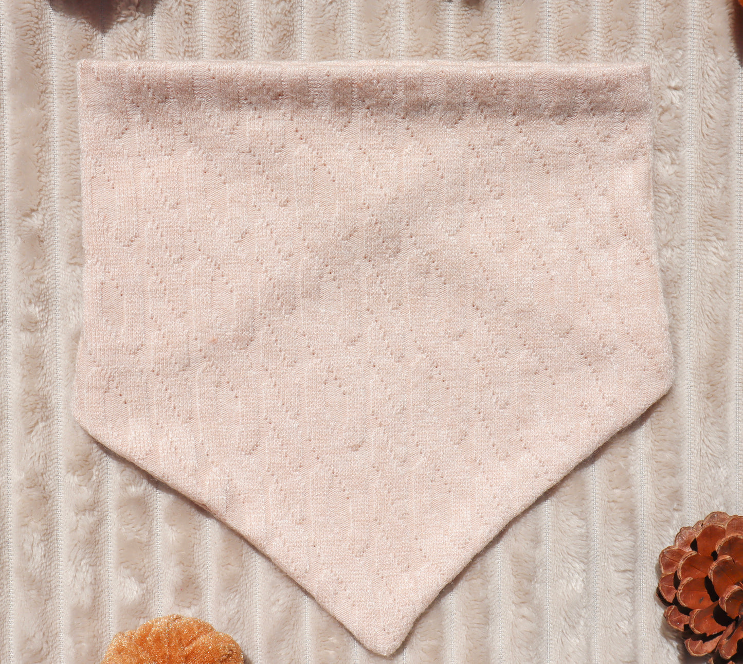 Autumn Blush Knit Bandana