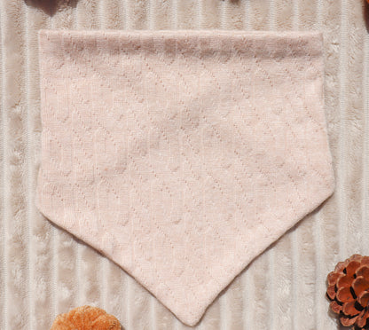 Autumn Blush Knit Bandana
