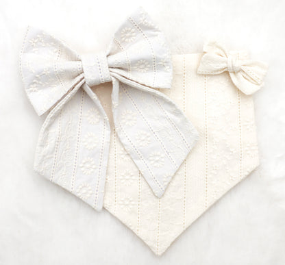 Ivory Coast Fur Bow