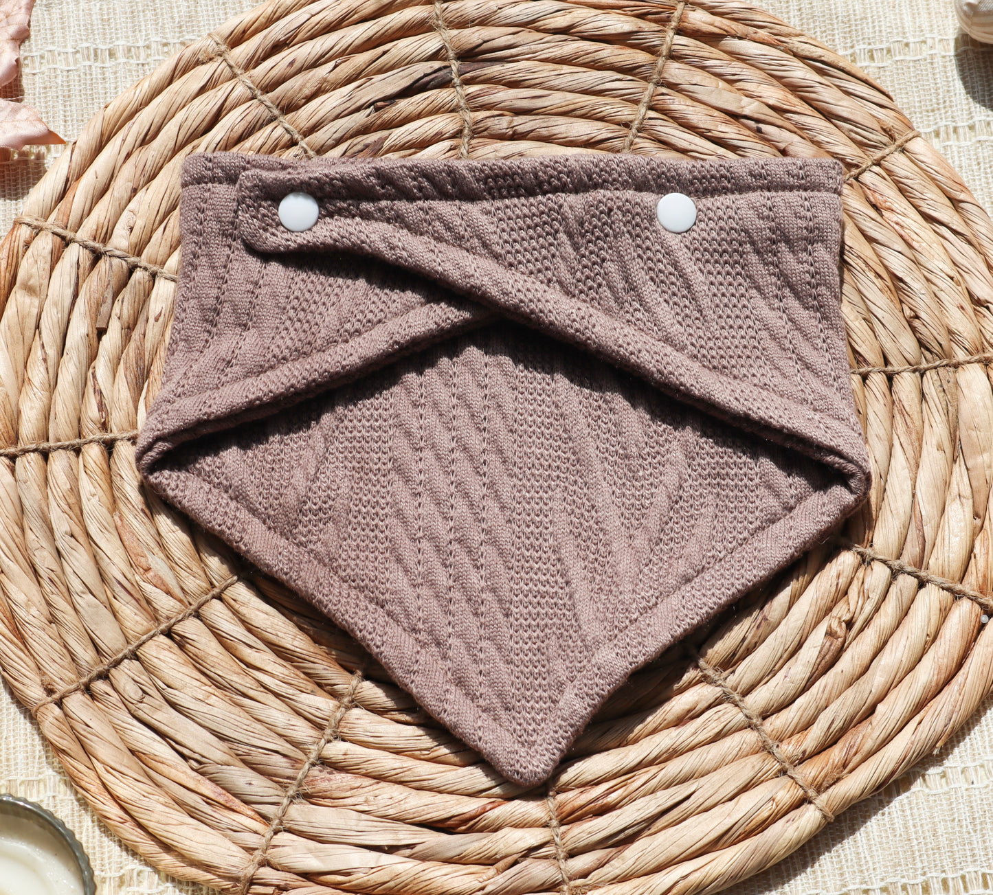 Mushroom Brown Sweater Weather Bandana