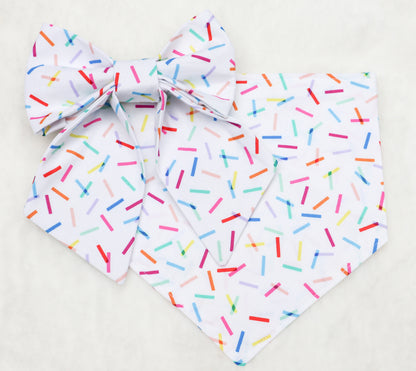 Celebration Sprinkles Pet Bow