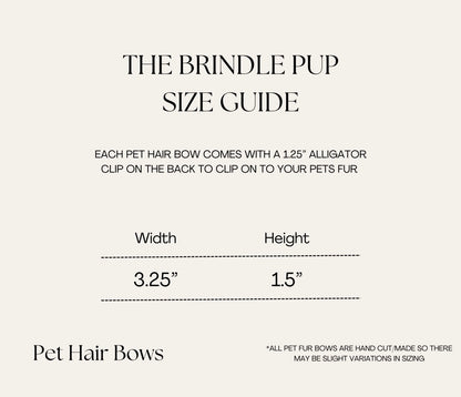 Frosted Spruce Sweater Weather Fur Bow