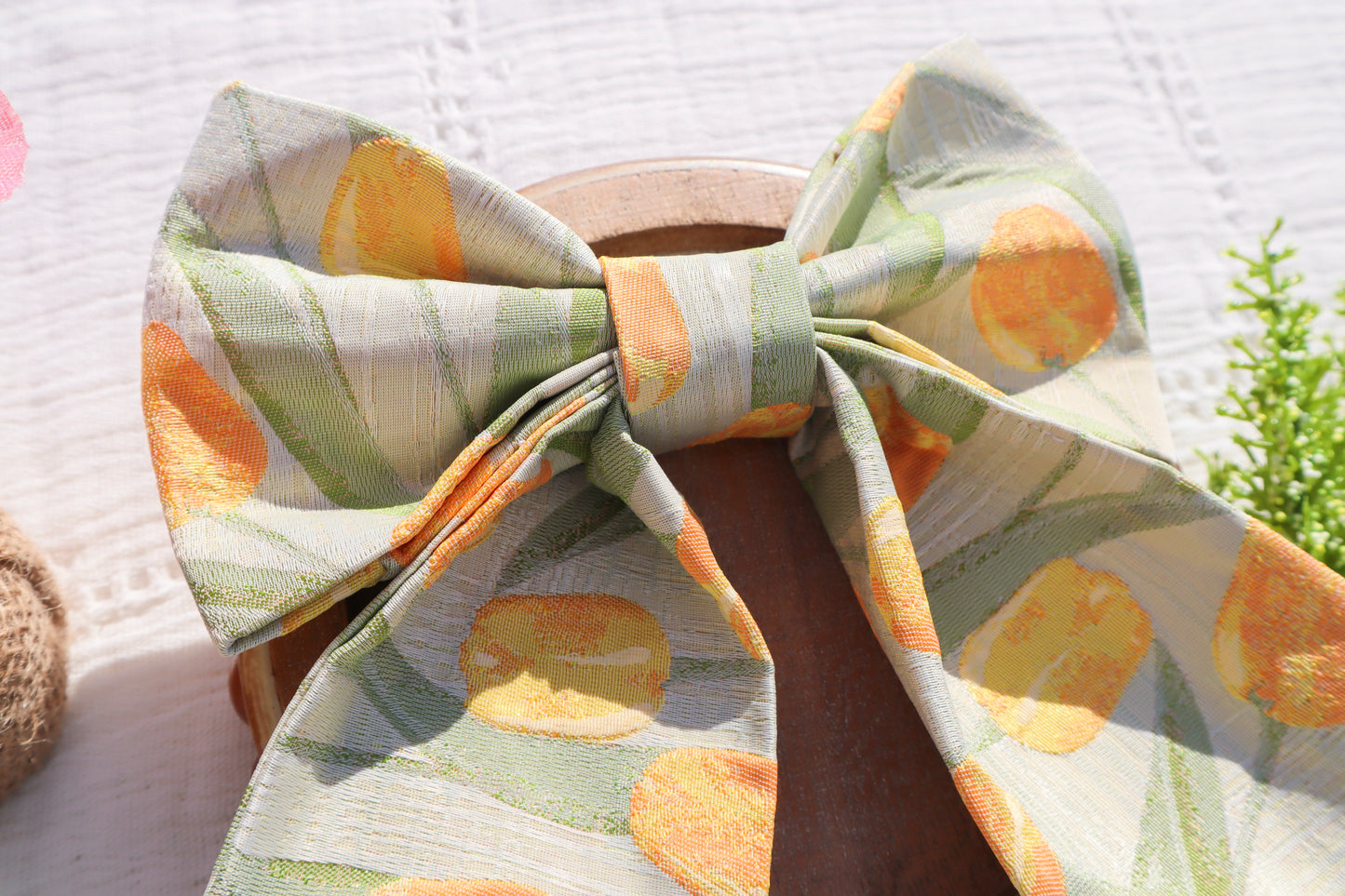 Field of Tulips Hair Bow