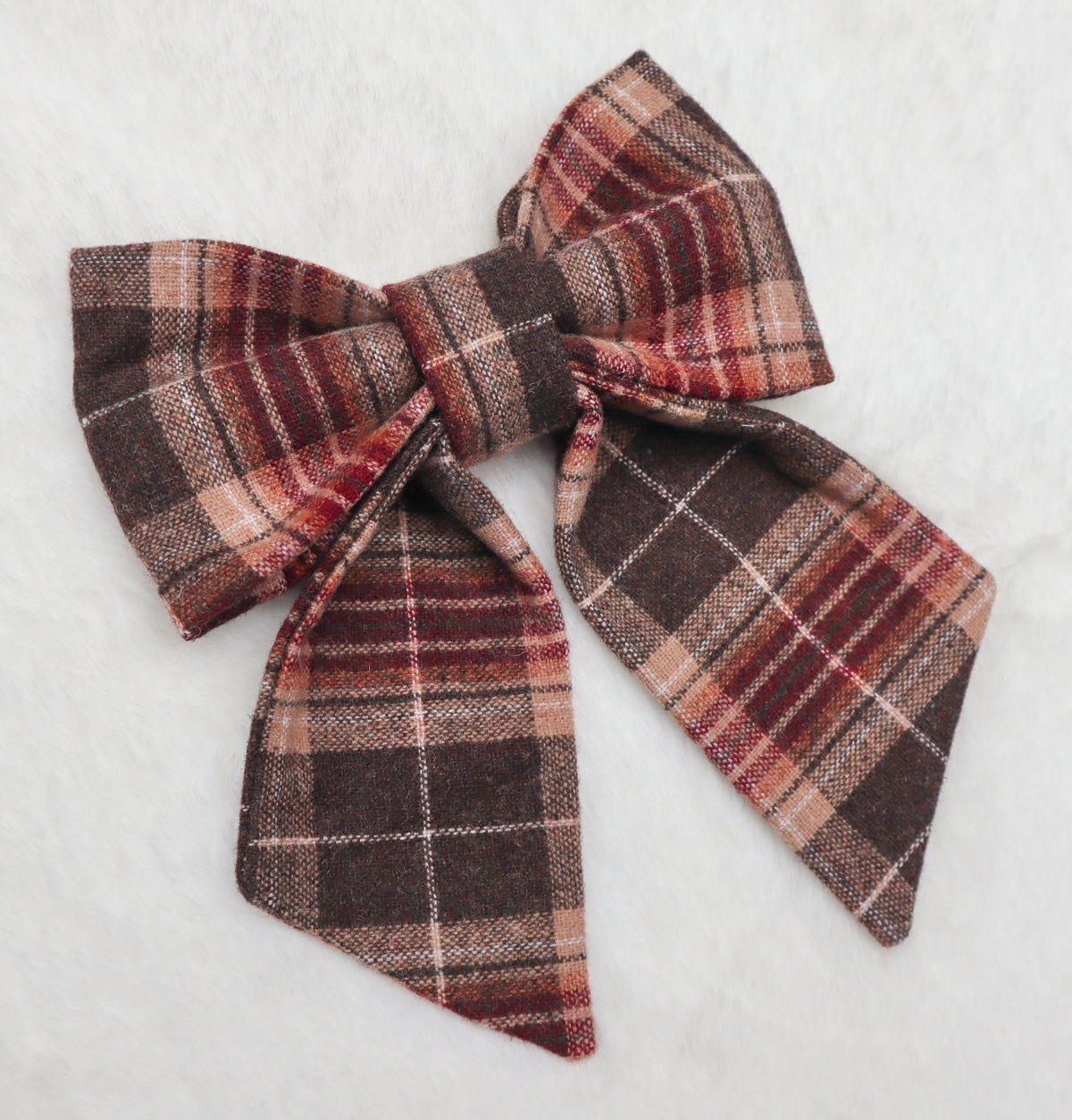 Maplewood Plaid Pet Bow