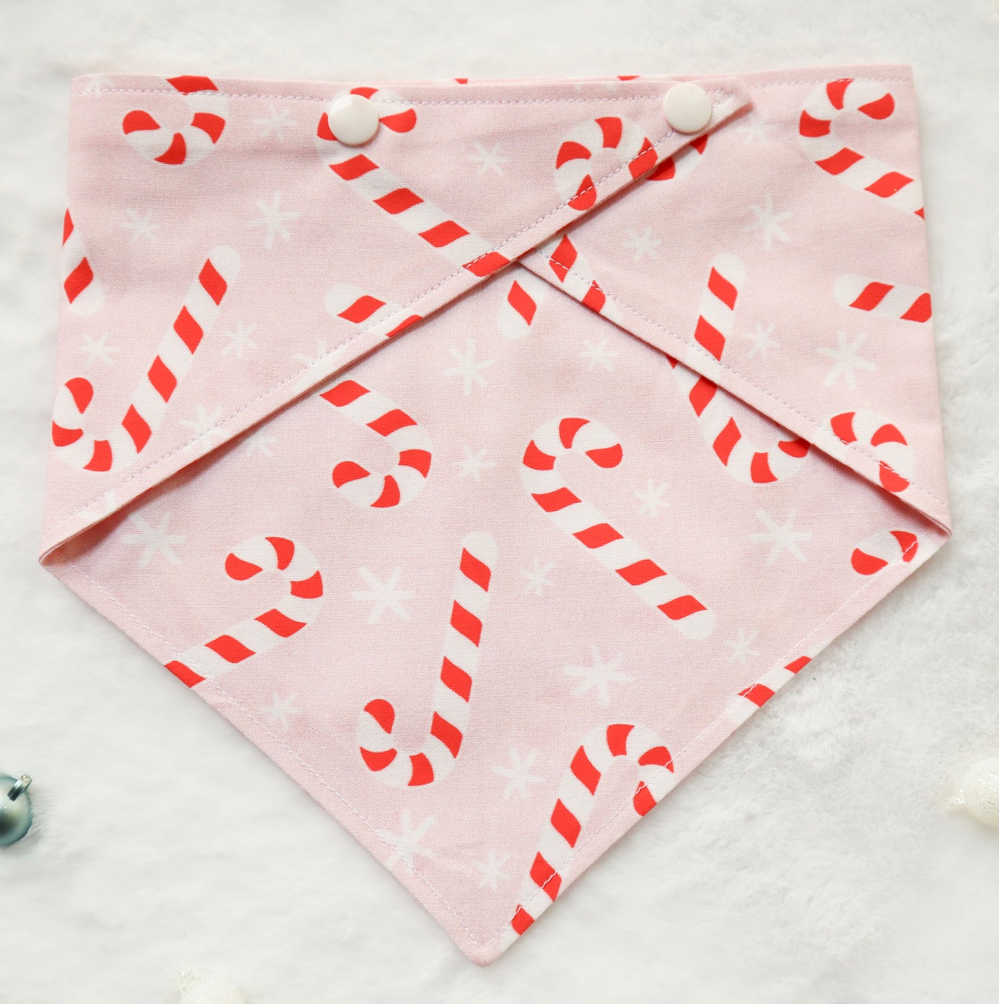 Pink Candy Canes Bandana