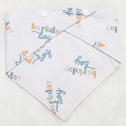 Barkday Boy Bandana