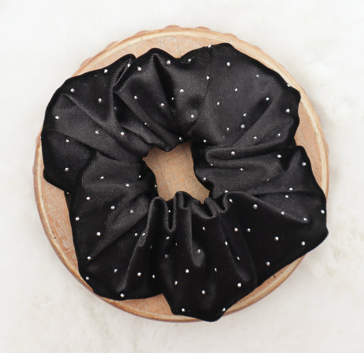 Dazzling Diamond Hair Scrunchie