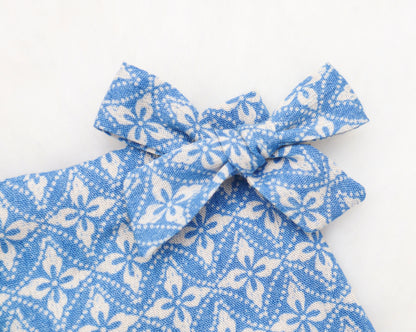 Blue Grotto Fur Bow