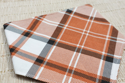 Classic Fall Plaid Bandana