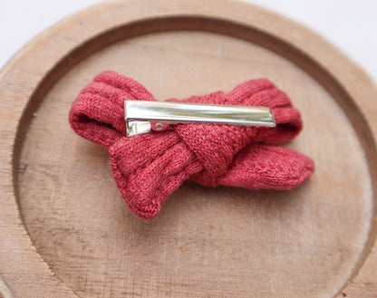 Holly Berry Sweater Weather Fur Bow