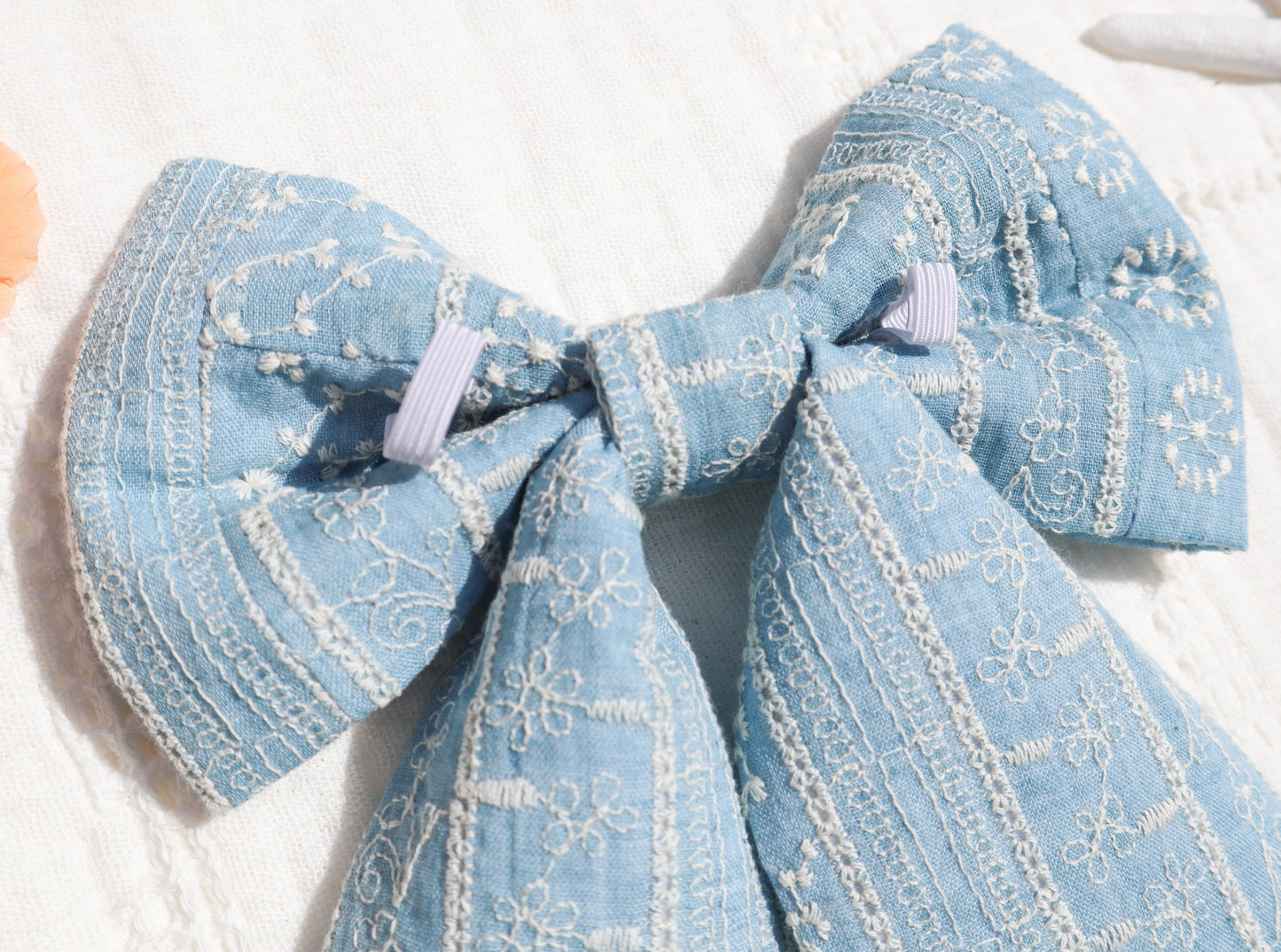 Coastal Blue Pet Bow