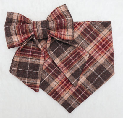 Maplewood Plaid Bandana