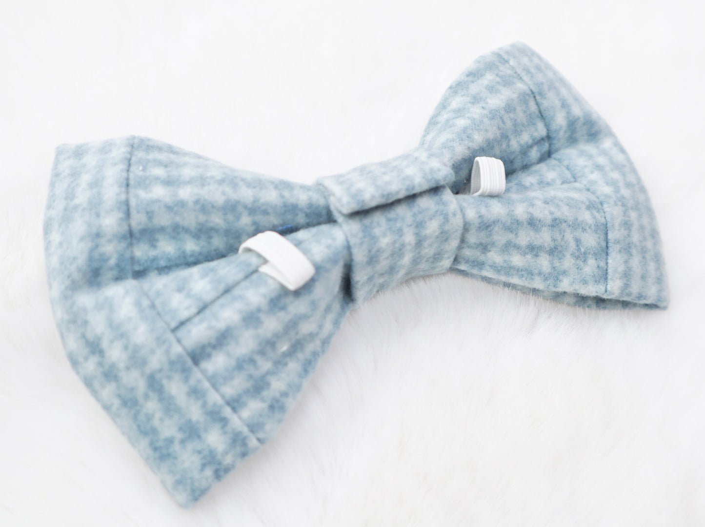 Dusty Glacier Pet Bow