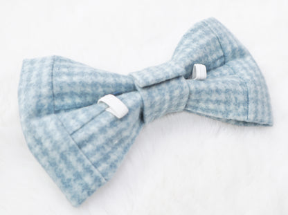 Dusty Glacier Pet Bow