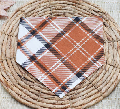 Classic Fall Plaid Bandana