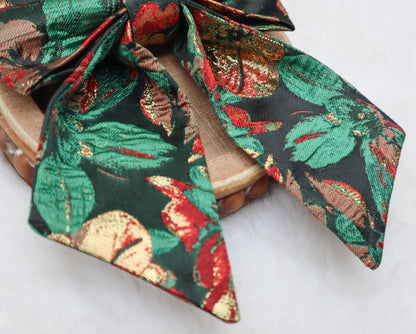 Yuletide Bloom Hair Bow